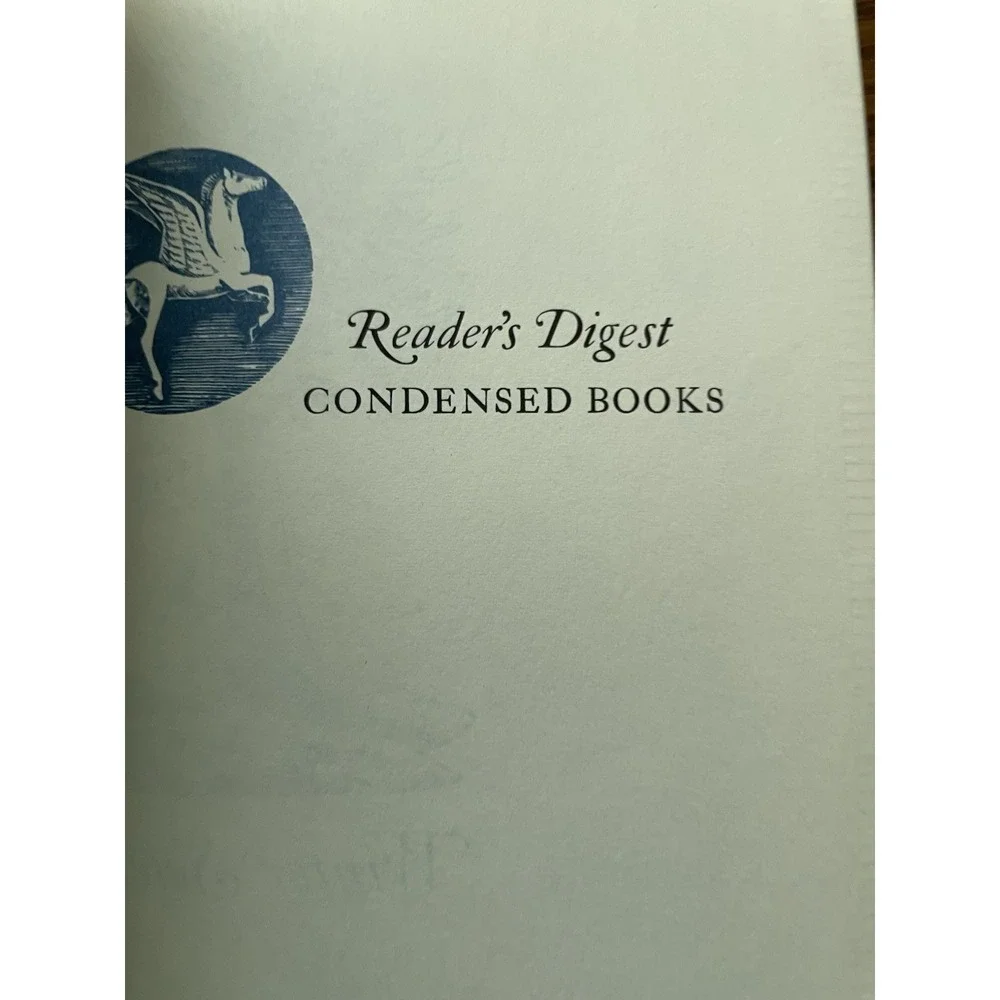 Reader's Digest Condensed Books - Volume 1 1967, Dust Jacket